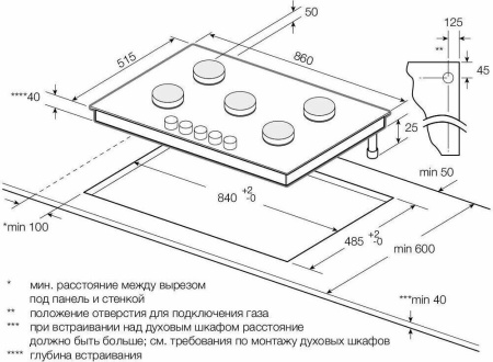 Варочная поверхность Graude GS 90.1 SM
