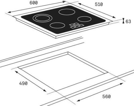 Варочная поверхность Teka TB 6315