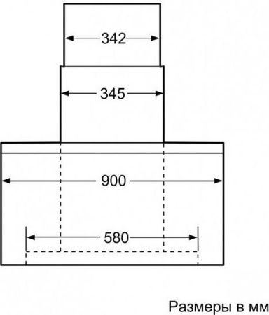 Кухонная вытяжка Neff D39MU86N1
