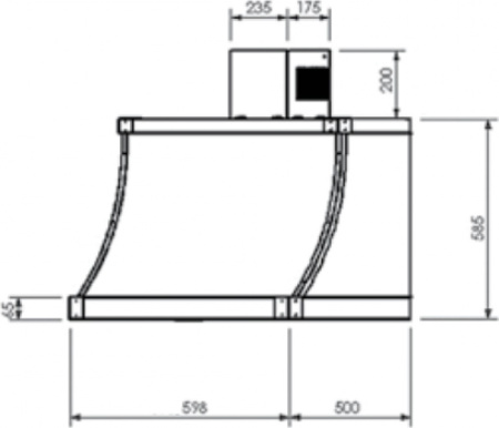 Кухонная вытяжка Kuppersberg V 639 ANT