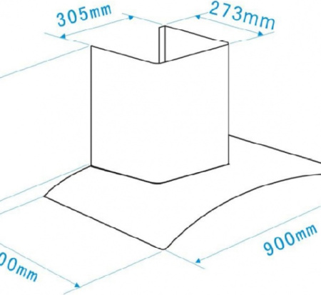 Кухонная вытяжка Zigmund & Shtain K 266.91 S