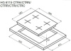 Варочная поверхность Korting HG 6115CTRI