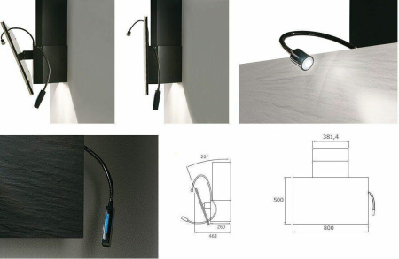 Кухонная вытяжка Elica Stone Gallery AN/A/80 Wh