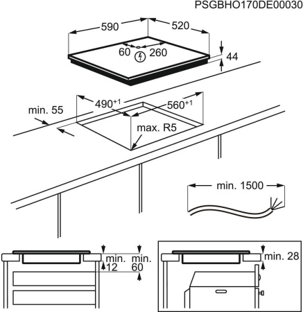 Варочная поверхность Electrolux IPE 6443 SF