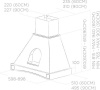 Кухонная вытяжка Elica Mensola WH/A/60
