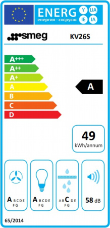 Кухонная вытяжка Smeg KV26S