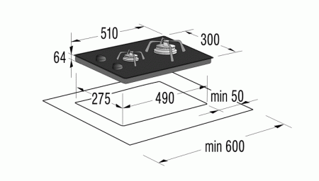 Варочная поверхность Gorenje GC 340 BC