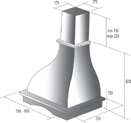 Кухонная вытяжка Kuppersberg Katrin 60 CB