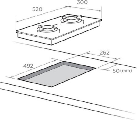 Варочная поверхность Midea MG3260TGB