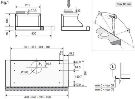 Кухонная вытяжка Zigmund & Shtain K 002.91 S