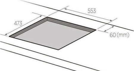 Варочная поверхность Midea MG643TGW