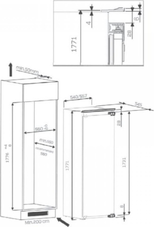Холодильник KitchenAid KCBMS 18602