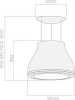 Кухонная вытяжка Elica Shining Peltrox/F/50