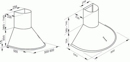 Кухонная вытяжка Kaiser A 6413 N