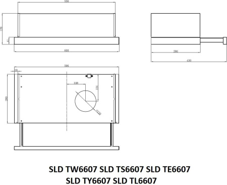 Кухонная вытяжка Schaub Lorenz SLD TW6607