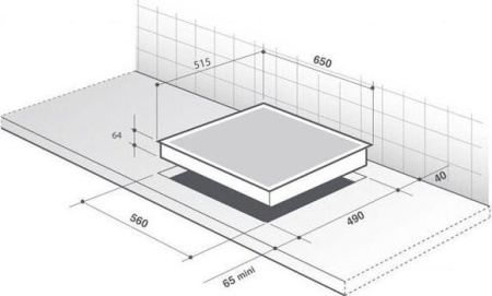 Варочная поверхность De Dietrich DPE 7549XF