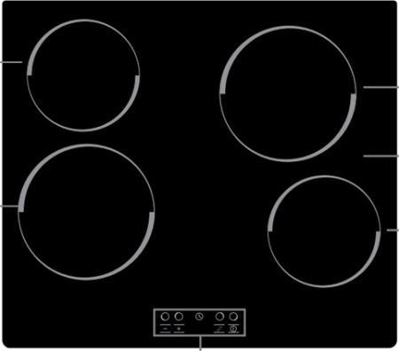 Варочная поверхность Kraft TCH-EHK6001