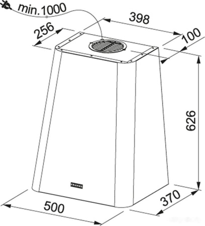 Кухонная вытяжка Franke Fsmd 508 WH