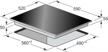 Варочная поверхность Kaiser KCT 6745 FI ELFAD