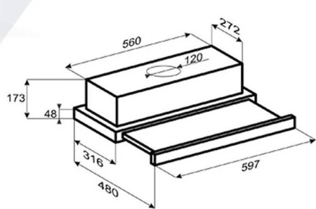 Кухонная вытяжка Zigmund & Shtain K 002.91 S