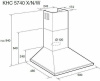 Кухонная вытяжка Korting KHC 6740 RB