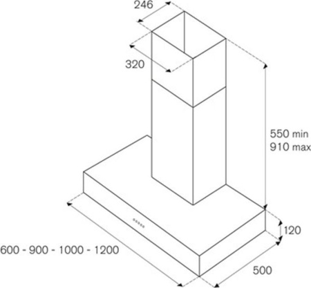 Кухонная вытяжка Bertazzoni K90Conxa