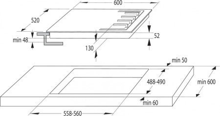 Варочная поверхность Gorenje G 640EB