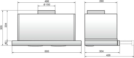 Кухонная вытяжка Elikor Интегра S2 60