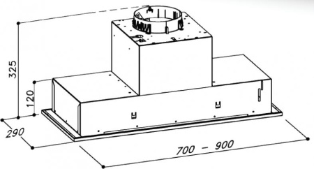 Кухонная вытяжка Sirius SL903 P 90
