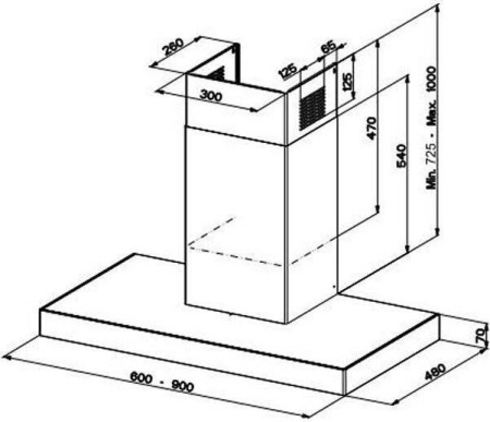 Кухонная вытяжка Franke FDF 9457 XS