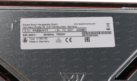 Варочная поверхность Bosch PKB 651F17