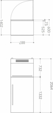 Холодильник KitchenAid KCZWX 20900L
