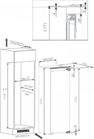 Холодильник KitchenAid KCBFS 18602