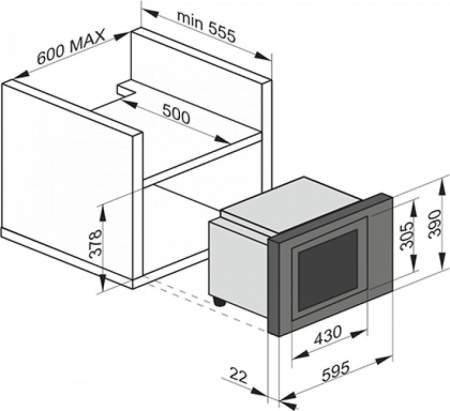 Микроволновая печь Kaiser EM 2545 ElfAD