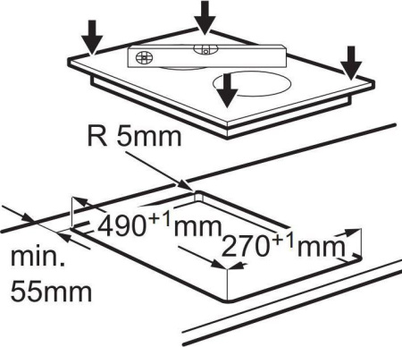 Варочная поверхность Electrolux CPE 3242KC