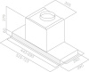 Кухонная вытяжка Elica Hidden 2.0 Ixgl/A/90