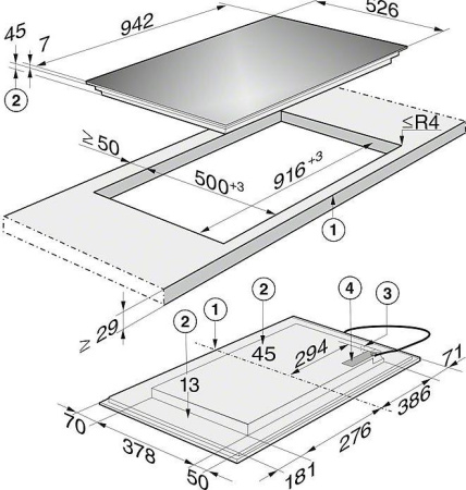 Варочная поверхность Miele KM 6388