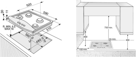 Варочная поверхность Whirlpool AKM 528 NA