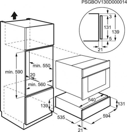 Подогреватель посуды AEG KD 91403M