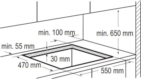 Варочная поверхность Zanussi ZGG 62414LA