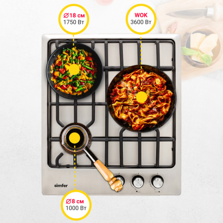 Варочная поверхность Simfer H45V35M571