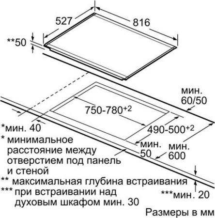 Варочная поверхность Bosch PIC 875N24E