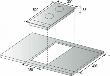 Варочная поверхность Rainford RBH-6302