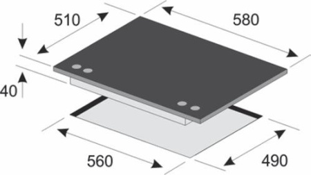 Варочная поверхность Kaiser KCG 6390 Turbo Romb