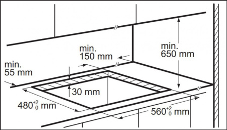 Варочная поверхность AEG HVB 64420IB