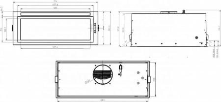 Кухонная вытяжка Elica Lane MBL/A/72