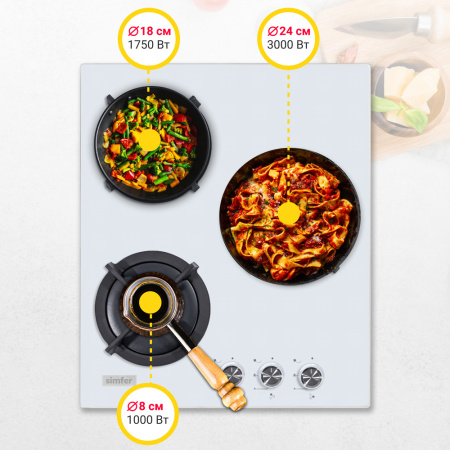 Варочная поверхность Simfer H45N30W416