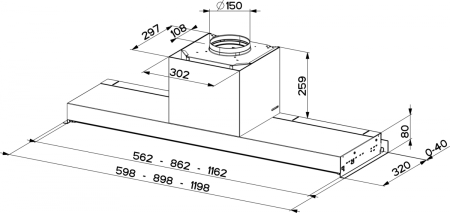 Кухонная вытяжка Faber IN-NOVA Premium X A90