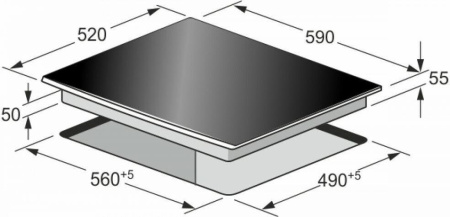 Варочная поверхность Kaiser KCT 6705 FI