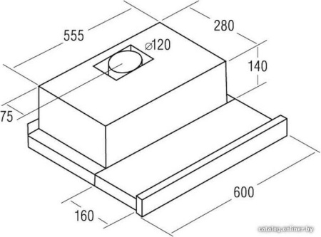 Кухонная вытяжка Exiteq Retracta 602 TC
